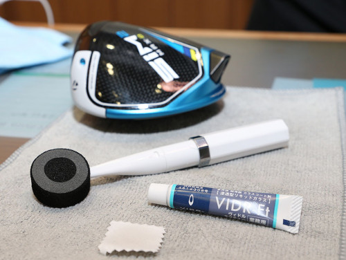 ゴルフクラブをガラスコーティング