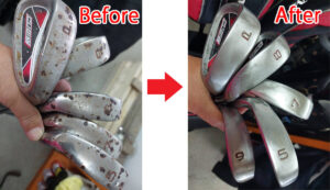 ゴルフクラブのメンテナンス